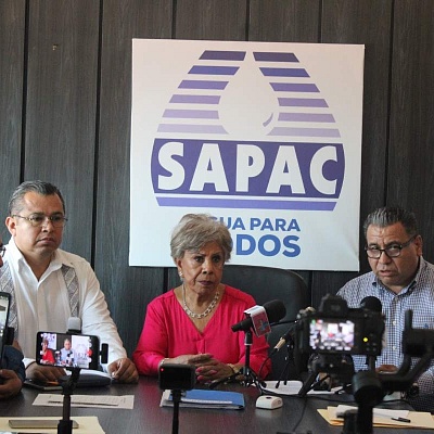 Directivos del SAPAC detallaron la situación que prevalece por los cortes de la CFE.