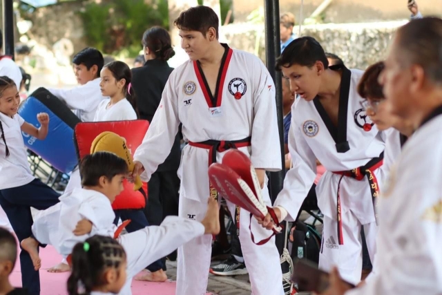 Gobierno de Jiutepec ofrece clases gratuitas de taekwondo