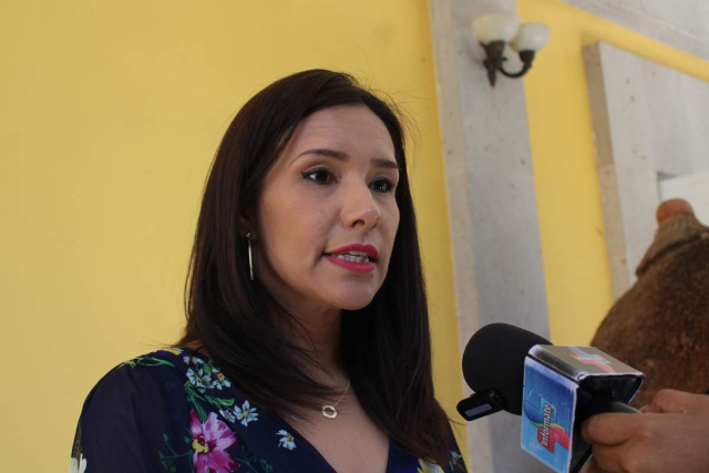 Angélica Mariel Martínez López, coordinadora del IMSS en la entidad.