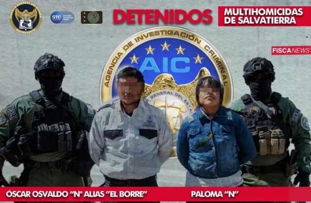 Detenidos 2 presuntos autores materiales de masacre en Salvatierra, Guanajuato