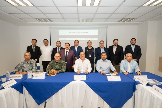 Refuerzan integrantes de la Mesa de Coordinación Estatal para la Construcción de la Paz operativo de seguridad en Morelos para fin de semana largo