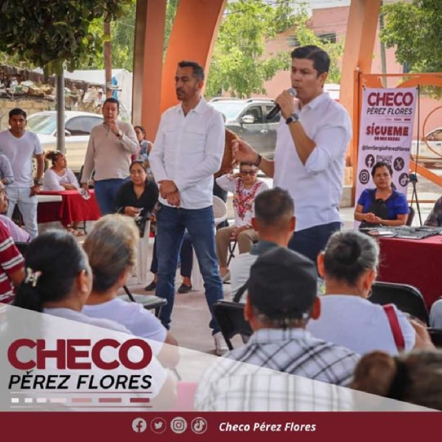 Ratifica Sergio Pérez Flores compromiso de dar continuidad a la Cuarta Transformación