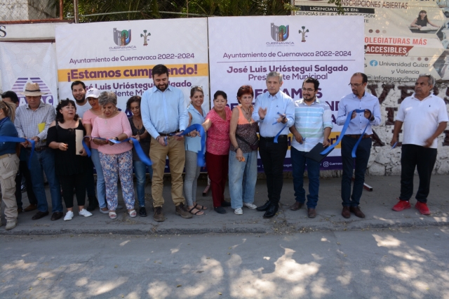 Cumple Ayuntamiento de Cuernavaca con proyecto de modernización de líneas de conducción de agua en Acapantzingo