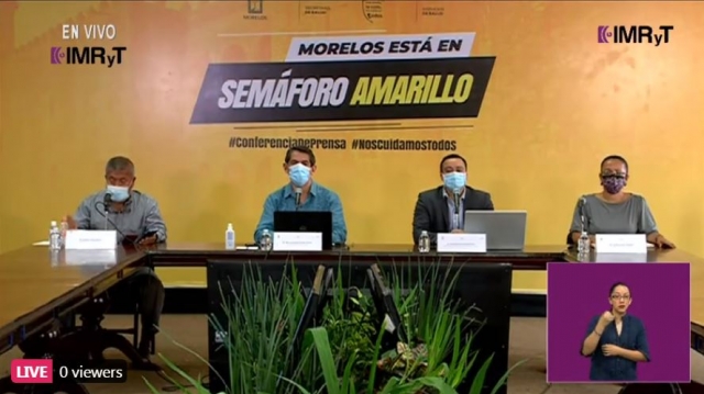 En Morelos, 31,036 casos confirmados acumulados de covid-19 y 2,967 decesos
