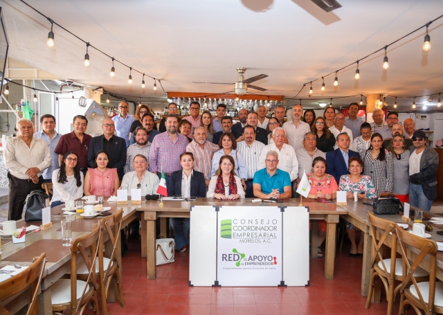 Garantizar y dar seguridad a la llegada de inversiones en Morelos: Margarita González Saravia