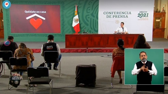 2,281,840 casos de covid-19 confirmados acumulados en México y 209,702 decesos