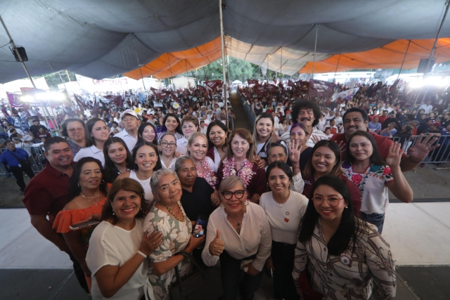 La región oriente de Morelos respalda a Margarita González Saravia