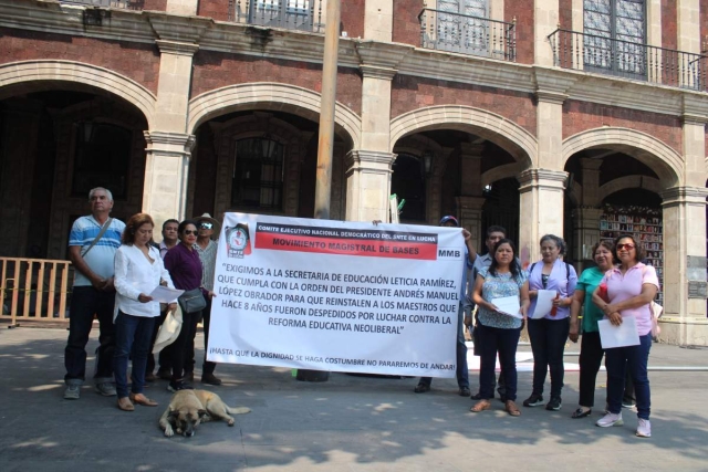 La representación del MMB en la entidad expuso que Morelos se unió a la protesta nacional realizada este miércoles. 