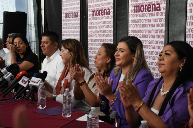 La representante de Morena a la gubernatura anunció que pronto se reunirá con todos los que serán candidatos.  