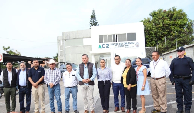 Alcalde de Jiutepec pone en operación centro de monitoreo de cámaras de videovigilancia