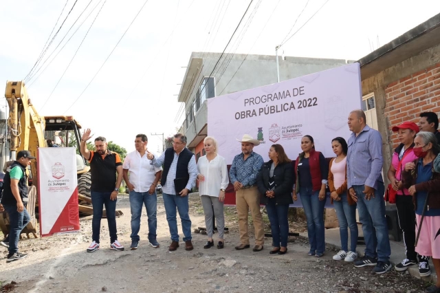 Arranca programa anual de obra pública en Jiutepec