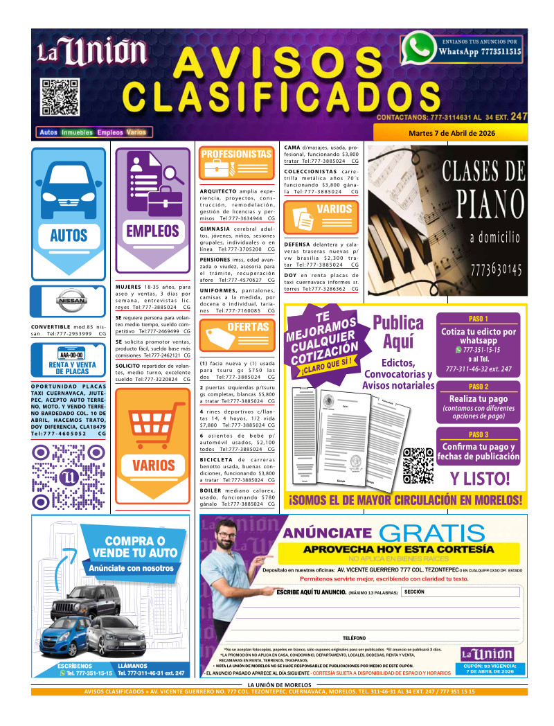 Clasificados