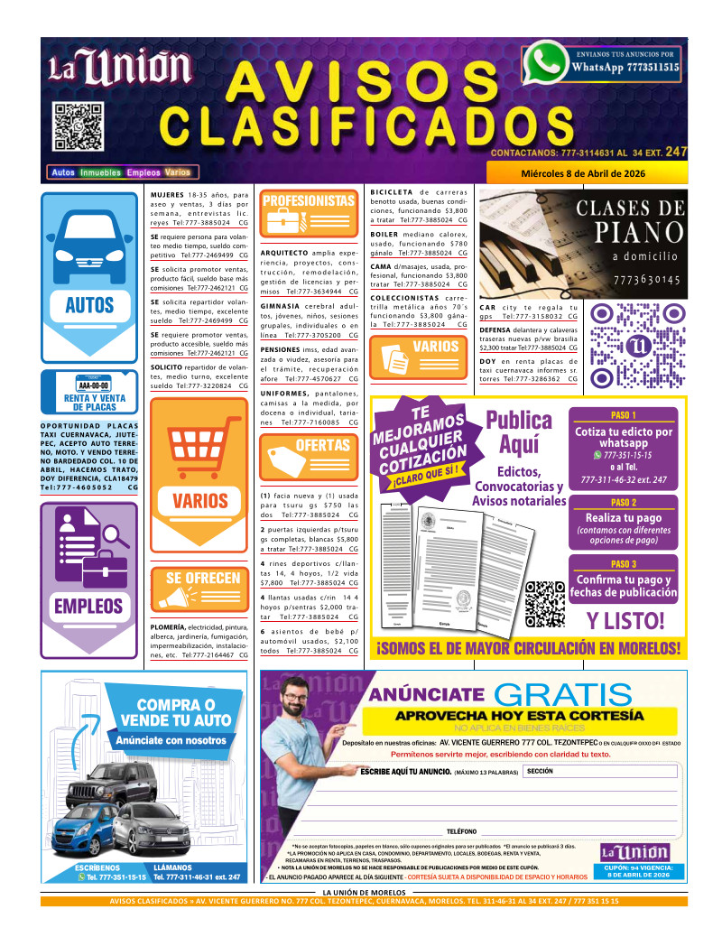 Clasificados