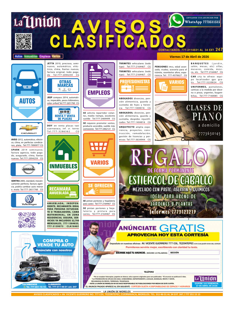 Clasificados