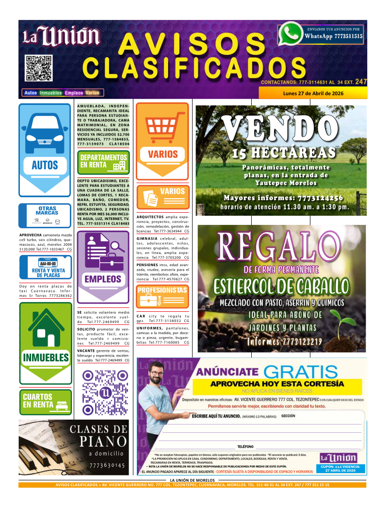 Clasificados