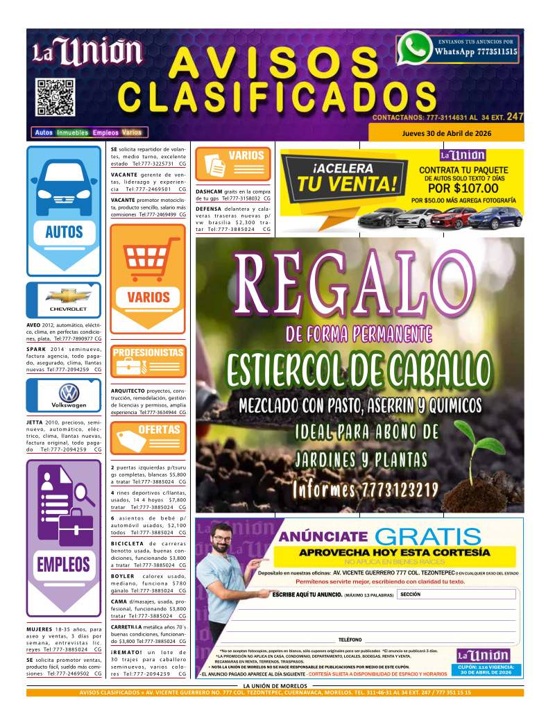 Clasificados