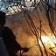 Arde baldío en Temilpa Viejo