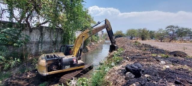 Sistema de Agua de Jiutepec trabaja para prevenir riesgos en la temporada de lluvias