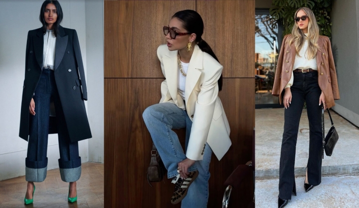 A la oficina con jeans: la fórmula cómoda y elegante