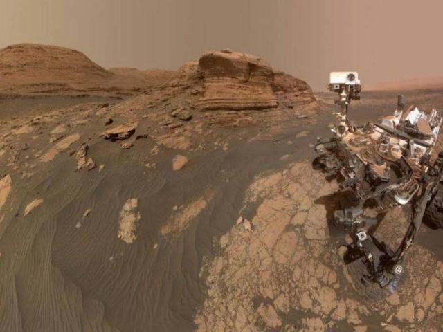 La NASA revela un selfie del rover Curiosity en el &#039;Mont Mercou&#039; de Marte