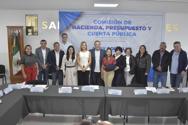 Aprueban 32 de 36 leyes de ingresos municipales para 2025, en sesión de la Comisión de Hacienda