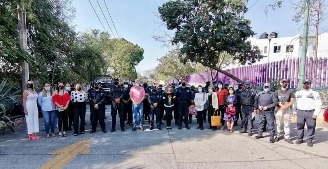 Reconoce sociedad civil labor de policías de Cuernavaca