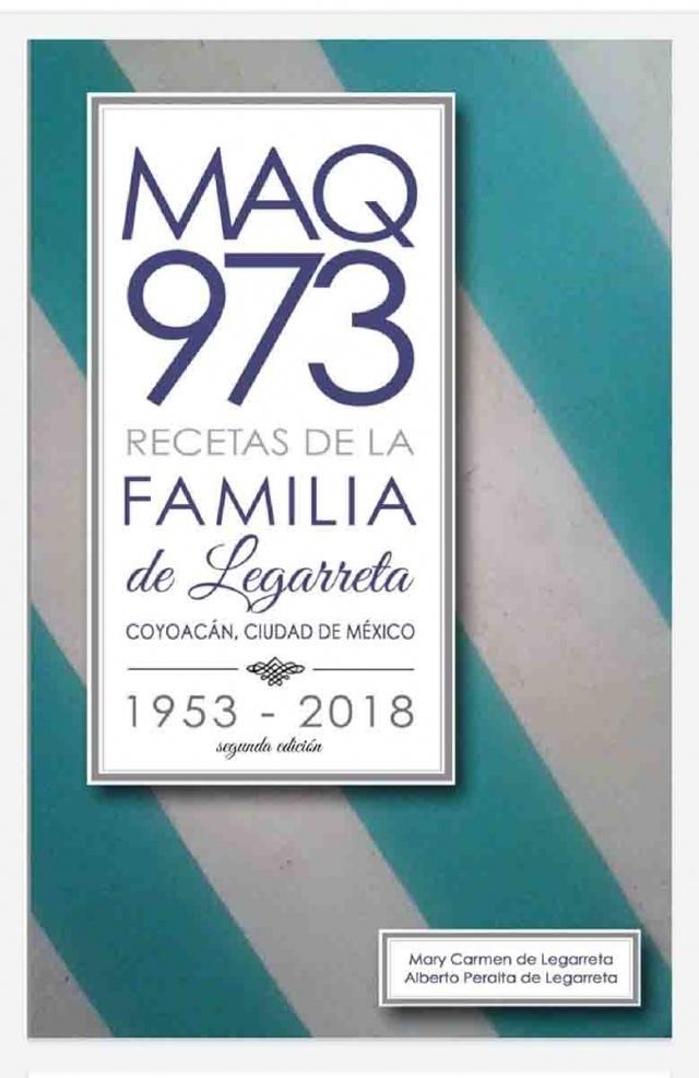 MAQ 973  Recetas de la familia de Legarreta