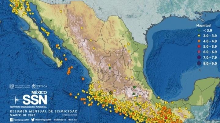 Abril y septiembre, los meses con más sismos fuertes: investigadora
