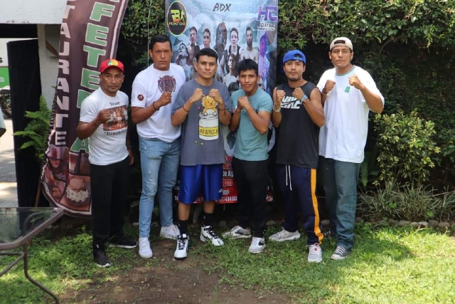 Presentan la función de boxeo “Peleadores con Sed de Victoria”