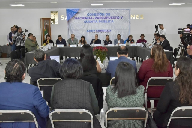 Inician en Congreso reuniones con secretarios de despacho; acude titular de Hacienda