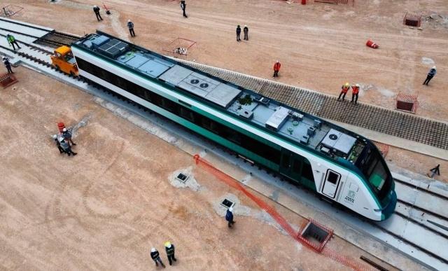 Iniciarán pruebas técnicas del primer vagón del Tren Maya en Cancún