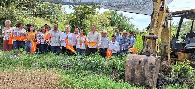 Encabeza alcalde Rafael Reyes inicio de cinco obras hidroagrícolas en Jiutepec