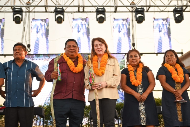 Reafirma Margarita González Saravia compromiso con el desarrollo de las comunidades indígenas