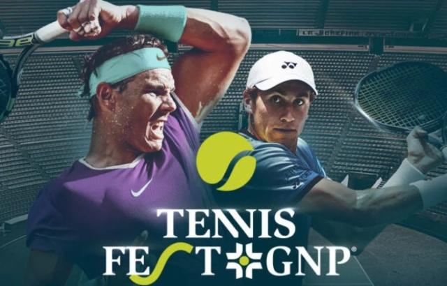Tennis Fest GNP: Rafa Nadal vs Casper Ruud en la Plaza México