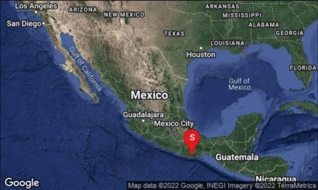 Se registra sismo magnitud 5.2 en Oaxaca