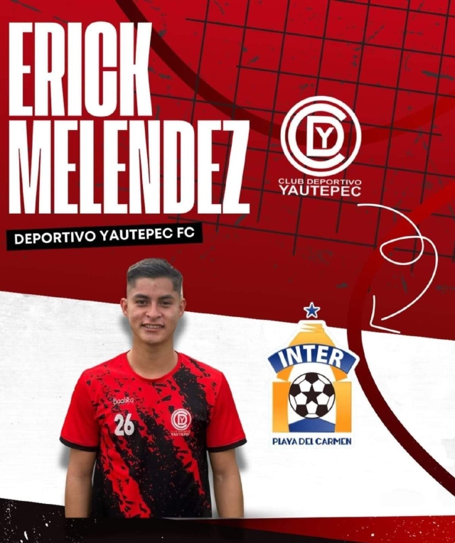 Erick Meléndez buscará suerte en uno de los equipos más importantes de la Segunda División.