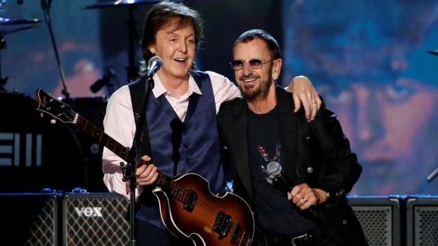 Paul McCartney y Ringo Starr reviven los Beatles en Londres