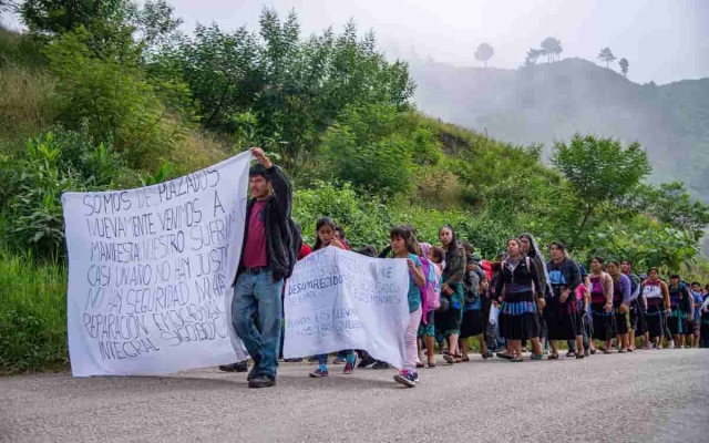 Habitantes de Chiapas buscan refugio en Guatemala ante violencia de cárteles