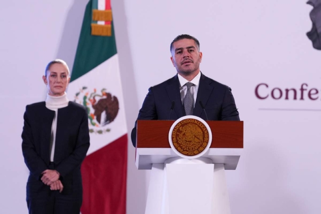 Claudia Sheinbaum y Omar García Harfuch presentaron la estrategia de seguridad que ejecutará el Gobierno de México en esta administración. 