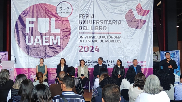 Inaugura rectora de la UAEM &#039;Feria Universitaria del Libro&#039;