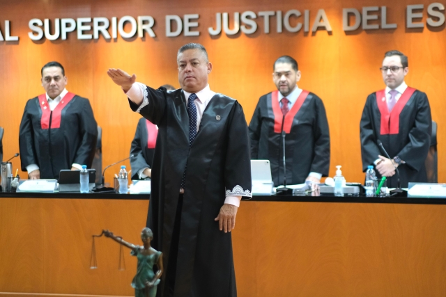 Designa TSJ al magistrado Arturo Loza Flores integrante de la Junta de Administración, Vigilancia y Disciplina