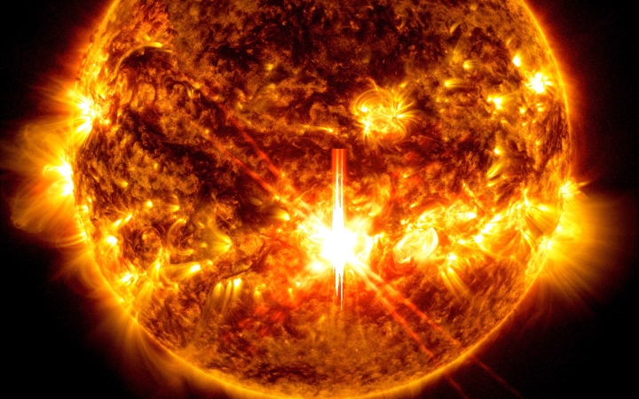 El Sol registra la llamarada solar más fuerte de este ciclo