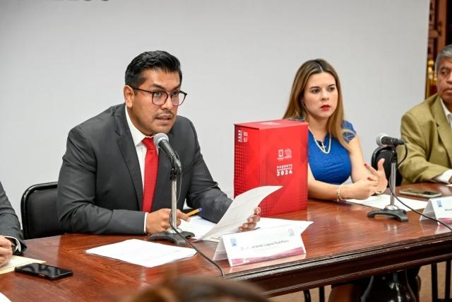 Puntualiza Gobierno de Morelos paquete económico 2024 entregado al Congreso local