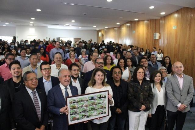 Develan billete de Lotería Nacional conmemorativo al 70 aniversario de la UAEM