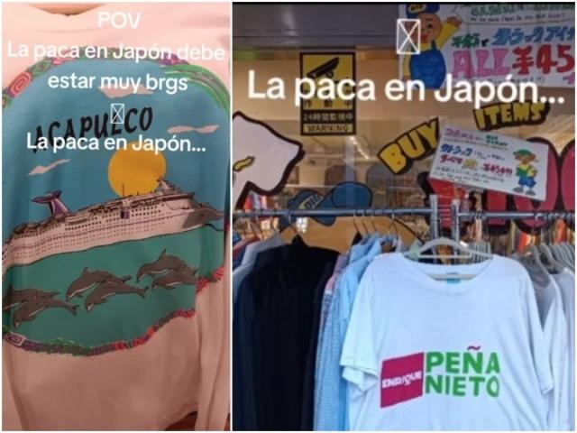 ¡Moda sin fronteras!: Playeras mexicanas causan sensación en paca japonesa