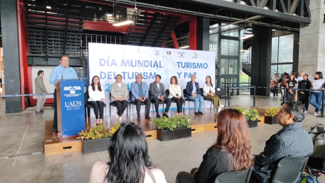 Realizan en UAEM ceremonia de celebración del Día Mundial del Turismo