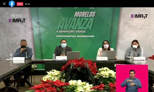 En Morelos, 50,767 casos confirmados acumulados de covid-19 y 4,970 decesos