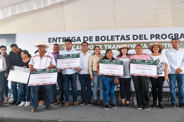 Reafirma Margarita González Saravia compromiso con el campo morelense