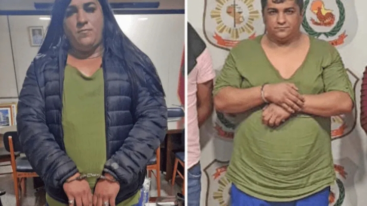 Narcotraficante se disfraza de mujer para intentar escapar de la cárcel