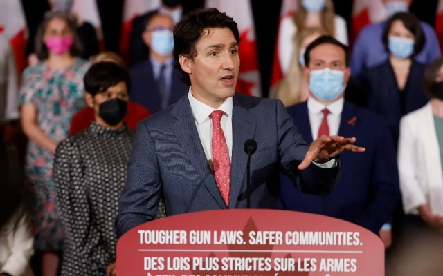 Trudeau planea limitar la venta, transferencia e importación de armas en Canadá